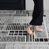 Classic Scandinavian 3D design Wilton woven carpet (Celluloid)